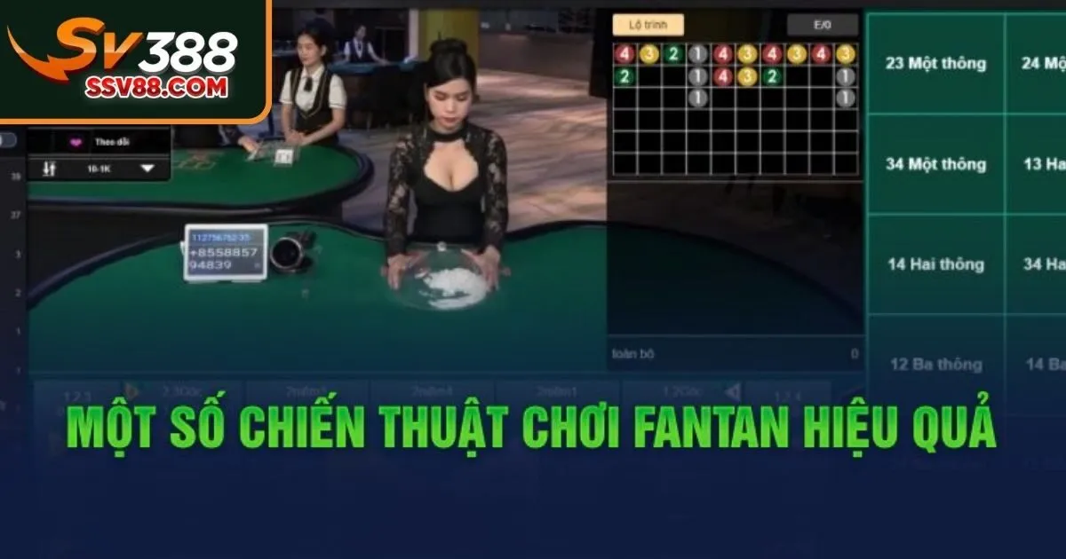 Hướng dẫn tham gia Fantan Sv88 cá cược an toàn, tiện lợi