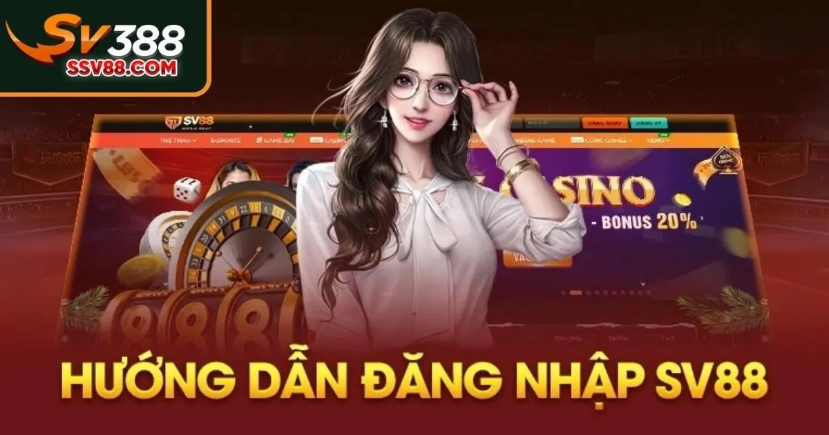 Quy trình 3 bước đăng nhập Sv88 chi tiết nhất